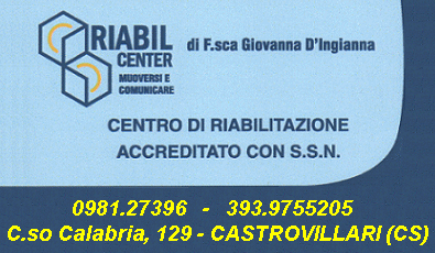 Riabil Center - Centro di Riabilitazione accreditato con S.S.N. - Castrovillari